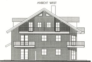 Ansicht WEST