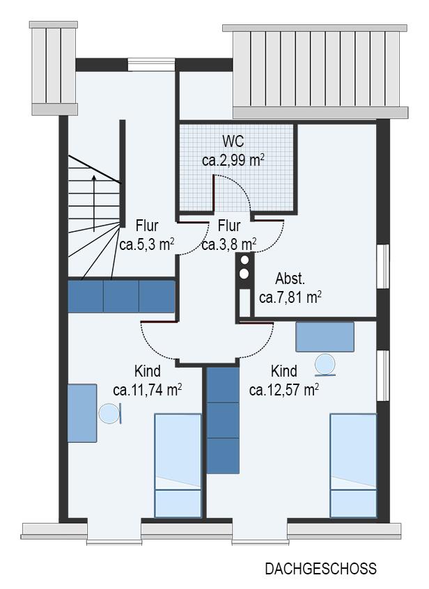 Grundriss DG