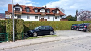 Südansicht des Hauses