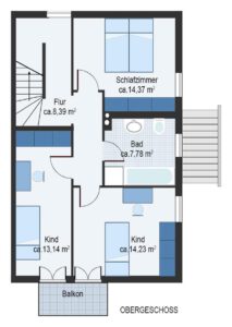 Grundriss OG