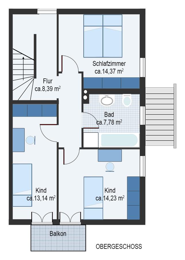 Grundriss OG