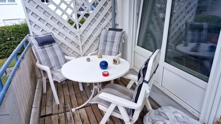 Balkon, Sitzecke