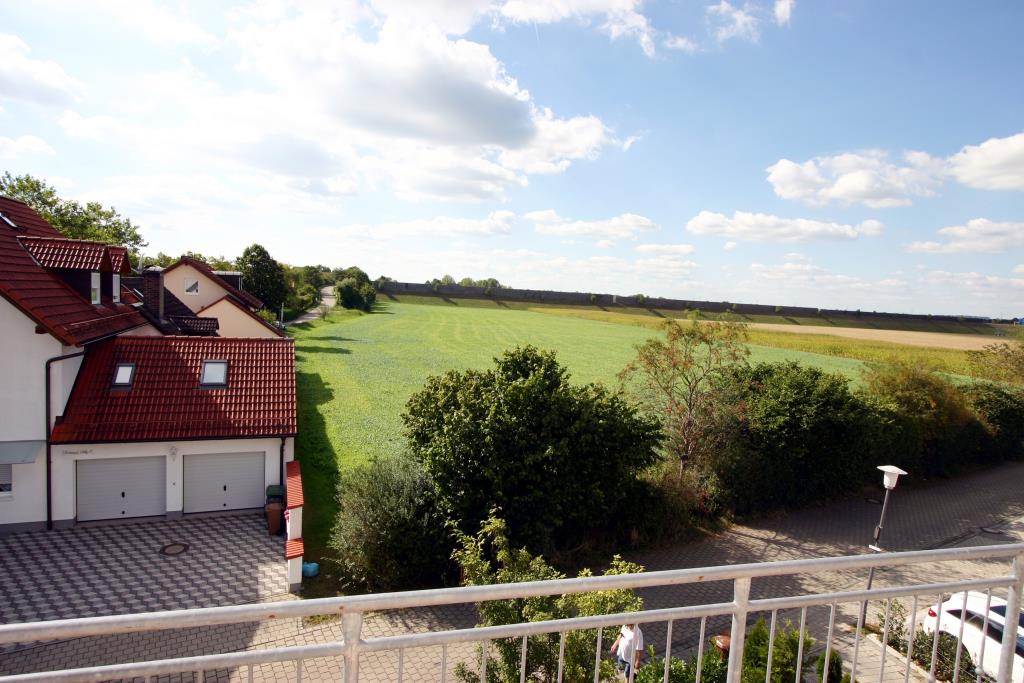 Blick vom Balkon- Westen