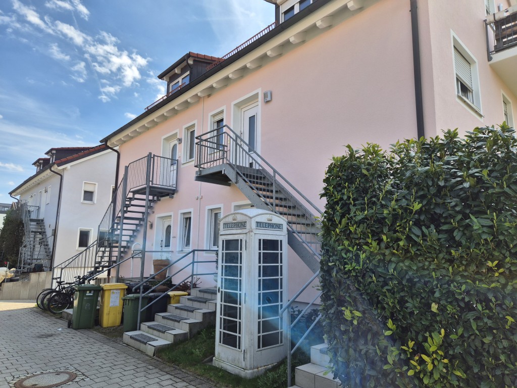 Nordansicht mit Treppe