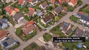 Illu Doppelhaus, Ostansicht